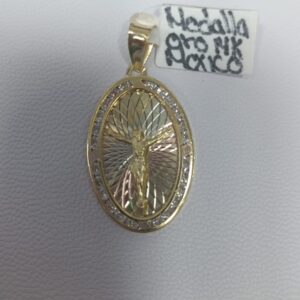 Medalla Cristo 14K